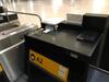 A pair of check in desks with Avery Weigh-Tronix scales 2KG-150KG. D 900mm, W 1250mm, H 1160mm. Weigh belt 900mm by 750mm. Feeder belt 1330mm by 750mm. Each desk complete with display screen and bracket. Desks consist of three drawers, digital display and - 2