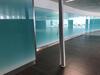 66 panel glass and metal wall screen H 2370mm W 1200mm for most panels - 10