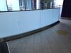 11 glass panel low partition wall. Metal base and top. H1200mm W1200mm - 3