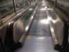 Kone Travelator. 70 metres in total length, total width 1450. Glass panels sides - 2