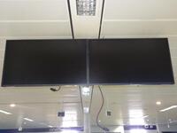 Pair of 40" LCD Display Montitors