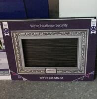 Heathrow picture frame poster