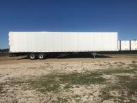 2016 Hyundai Dry Van Trailer, 53ft x 102in, with Hendrickson Air Ride suspension and swing doors, 295/75R 22.5 Tires, Model VC2530152-AJS, S/N 3H3V532