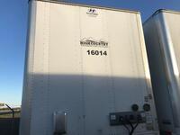 2016 Hyundai Dry Van Trailer, 53ft x 102in, with Hendrickson Air Ride suspension and swing doors, 295/75R 22.5 Tires, Model VC2530152-AJS, S/N 3H3V532