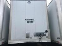 2016 Hyundai Dry Van Trailer, 53ft x 102in, with Hendrickson Air Ride suspension and swing doors, 295/75R 22.5 Tires, Model VC2530152-AJS, S/N 3H3V532