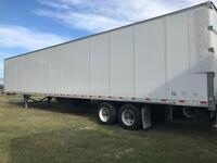 2016 Hyundai Dry Van Trailer, 53ft x 102in, with Hendrickson Air Ride suspension and swing doors, 295/75R 22.5 Tires, Model VC2530152-AJS, S/N 3H3V532