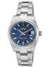 Rolex Women's Pre-Owned Datejust Stainless Steel Blue Dial - ROLEX-178240-1-PO - Previosly Owned, With Box, Booklet Included