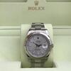 Rolex Men's Pre-Owned Datejust II Automatic SS Silver-Tone Dial Rolesor - ROLEX-116334-2-PO - Previosly Owned, With Box, Booklet Included - 17