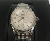 ORIS AUTOMATIC WATCH, FRONT SAPPHIRE CRYSTAL, 3 BAR, STAINLESS STEEL BAND, MODEL: 7582, S/N 30-22556 - New, With Box, Manual Included