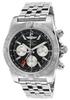 Breitling Men's Chronomat 44 Auto GMT Stainless Steel Black Dial SS - BREITLING-AB042011-BB56 - New, With Box, Manual and Papers Included