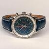 Breitling Men's Ltd Ed Montbrillant Auto Chrono Blue Gen Crocodile & Dial - BREITLING-AB0130C5-C894LS - New, With Box, No Papers - 10