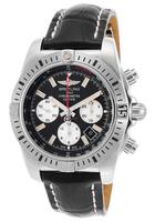 Breitling Men's Chronomat 44 Airborne Auto Chrono Ltd. Ed. Black Crocodile SS - BREITLING-AB01154G-BD13LS - New, With Box, Manual and Papers Included
