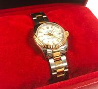 Rolex Ladies Datejust 179173 TT/White - Year 2004 - Previosly Owned, With Box, No Papers