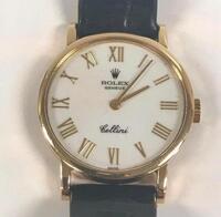 ROLEX CELLINI 5109 WOMEN'S WATCH, GENUINE CROCODILE STRAP - YEAR 1995 - Previosly Owned, No Box, Registration Card Included, No Manual