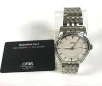 ORIS AUTOMATIC ARTELIER WATCH, FRONT SAPPHIRE CRYSTAL, 5 BAR, STAINLESS STEEL BAND, MODEL: 7665, MODEL: 3207359 - Store Display, With Box, Manual & Registration Card Included