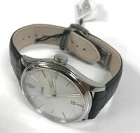 ORIS WATCH, FRONT SAPPHIRE CRYSTAL, 5 BAR, LEATHER STRAP, MODEL: 7721 - Store Display, No Box, No Papers