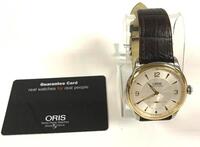 ORIS ARTELIER HAND WINDER WATCH, FRONT SAPPHIRE CRYSTAL, 3 BAR, CUIR VERITABLE STRAP, MODEL: 7580-43, S/N 31-34831 - Previosly Owned, With Box, Manual & Registration Card Included