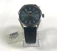 ORIS AUTOMATIC ARTIX WATCH, FRONT SAPPHIRE CRYSTAL, 100M WATER RESISTANT, LEATHER STRAP, MODEL: 7642B, S/N 33-41259 - Store Display, No Box, No Papers