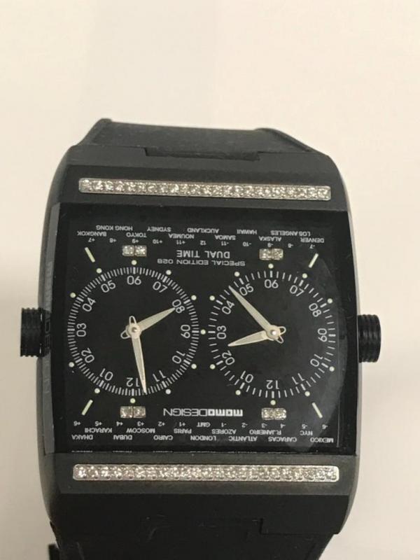 MOMO DESIGN DUAL TIME SPECIAL EDITION 028 WATCH, SWISS DUAL