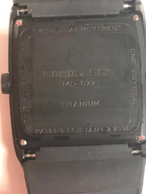 MOMO DESIGN DUAL TIME SPECIAL EDITION 028 WATCH, SWISS DUAL