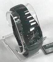 RADO DIASTAR WATCH, HIGH-TECH CERAMICS, SCRATCH PROOF, WATER SEALED, SWISS MADE, MODEL: 152.0798.3, (SMALL CRACK ON CRYSTAL), (NEEDS BATTERY)Condition: Store DisplayBox:  BoxPapers: Manual Included
