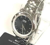 ORIS AUTOMATIC WATCH, ALL STAINLESS STEEL, FRONT SAPPHIRE CRYSTAL, 100M WATER RESISTANT, MODEL: 7662-01, S/N 3226239 - Store Display, With Box, Registration Card Included, No Manual