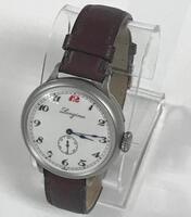 LONGINES AUTOMATIC WATCH, 0758/1000, LEATHER STRAP, MODEL: L78814 - Store Display, No Box, No Papers