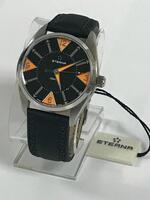 ETERNA KONTIKI AUTOMATIC WATCH, 200M WATER RESISTANT, GENUINE LEATHER STRAP, MODEL: 1220.41, S/N 246.581 - Store Display, No Box, Manual Included