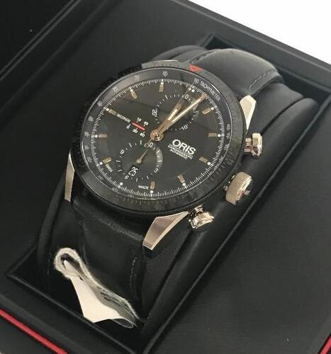 ORIS ARTIX GT WATCH, 100M WATER RESISTANT, FRONT SAPPHIRE CRYSTAL