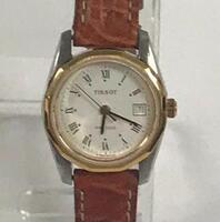 TISSOT PR 100 WOMEN'S WATCH, LEATHER STRAP, MODEL: P330/430 - Store Display, With Box, Manual Included