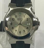 BOSS HUGO WOMEN'S WATCH, 50M WATER RESISTANT, LEATHER STRAP, MODEL: 22101304/6406A - Store Display, No Box, No Papers