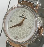 ETERNA GRACE DIAMOND WOMEN'S WATCH, QUARTZ, MODEL: 256159611724 - Store Display, No Box, Manual Included