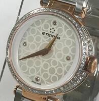 ETERNA GRACE DIAMOND WOMEN'S WATCH, QUARTZ, MODEL: 256159611724 - Store Display, No Box, Manual Included