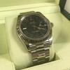 Rolex Men's Pre-Owned Datejust Automatic Stainless Steel Black Dial Rolesor - ROLEX-116234-2-PO - Previosly Owned, With Box, Booklet Included - 2