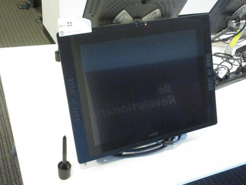 WACOM DTK-2100/K 21" GRAPHICS DRAWING DISPLAY, YEAR 2011, WITH PEN