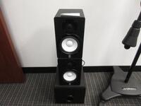 LOT (2) YAMAHA POWERED MONITOR SPEAKERS, MODEL: HS50M, (1) KLIPSCH PROMEDIA 2.1 SPEAKER