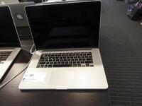 15.4" MACBOOK PRO/2.2GHZ/16GB/256GB FLASH S/N C02P2GJZG3QC, MODEL: A1398, WITH AC