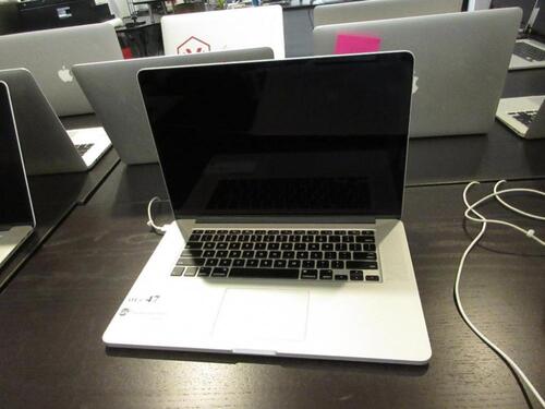 15.4" MACBOOK PRO/2.2GHZ/16GB/256GB S/N C02QD6CQG8WN, MODEL: A1398, WITH AC