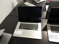 15.4" MACBOOK PRO, S/N C02P6AU1G3QC, MODEL: A1398, NO AC