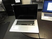 15.4" MACBOOK PRO/2.2GHZ/16GB/256GB FLASH S/N C02NWBK2G3QC, MODEL: A1398, NO AC