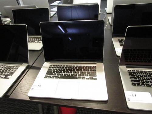 15.4" MACBOOK PRO/2.2GHZ/16GB/256GB FLASH S/NC02NW9RVG3QC, MODEL: A1398, NO AC