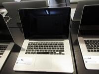 15.4" MACBOOK PRO, S/N C02KM1LYFFT3, MODEL: A1398, NO AC