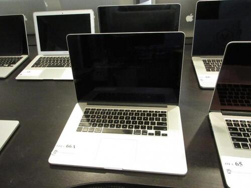 15.4" MACBOOK PRO/2.2GHZ/16GB/256GB FLASH S/N C02P540PG3QC, MODEL: A1398, NO AC, (SCRATCH SCREEN)