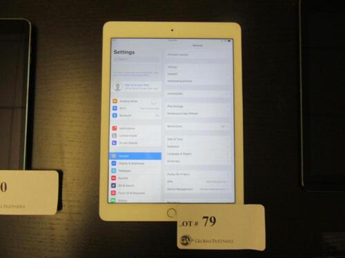 APPLE IPAD, 16GB, MODEL: A1566