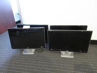 LOT (4) HP 23" LCD MONITOR, MODEL: 2310M