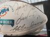 SIGNED MIAMI DOLPHINS FOOTBALL WITH PLASTIC CASE, PLUS DOLPHIN LUGGAGE - 6