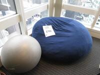 LOT BEAN BAG, AND GYM BALL