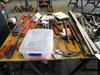 (LOT) ASST'D HAND TOOLS, WRENCHES, PLYERS, SOCKETS, DRILLS, SAWS, LEVELS, HAMMERS ETC. - 3