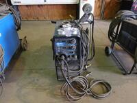 MILLER MILLERMATIC 251 WIRE WELDER WITH MILLER SPOOLMATIC 30A AIR COOLED SPOOL GUN