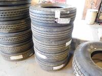 (5) NEW HERCULES H-902 245/70R17.5 TRAILER TIRES